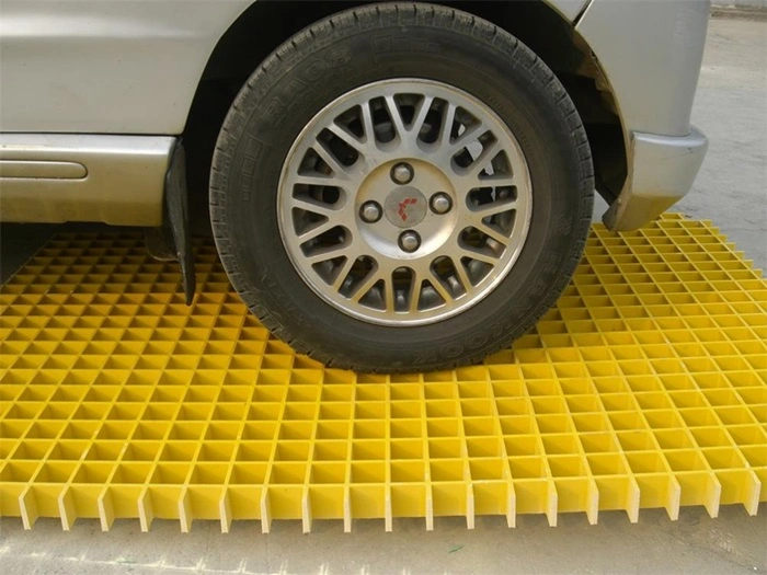 Pultruded Profile Steel Fiberglass Reinforced Plastic Fiberglass GRP / FRP Grating